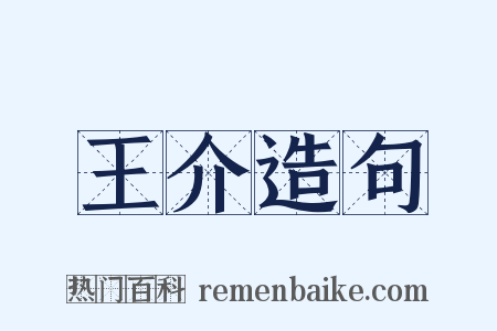 王介造句是什么意思的图片